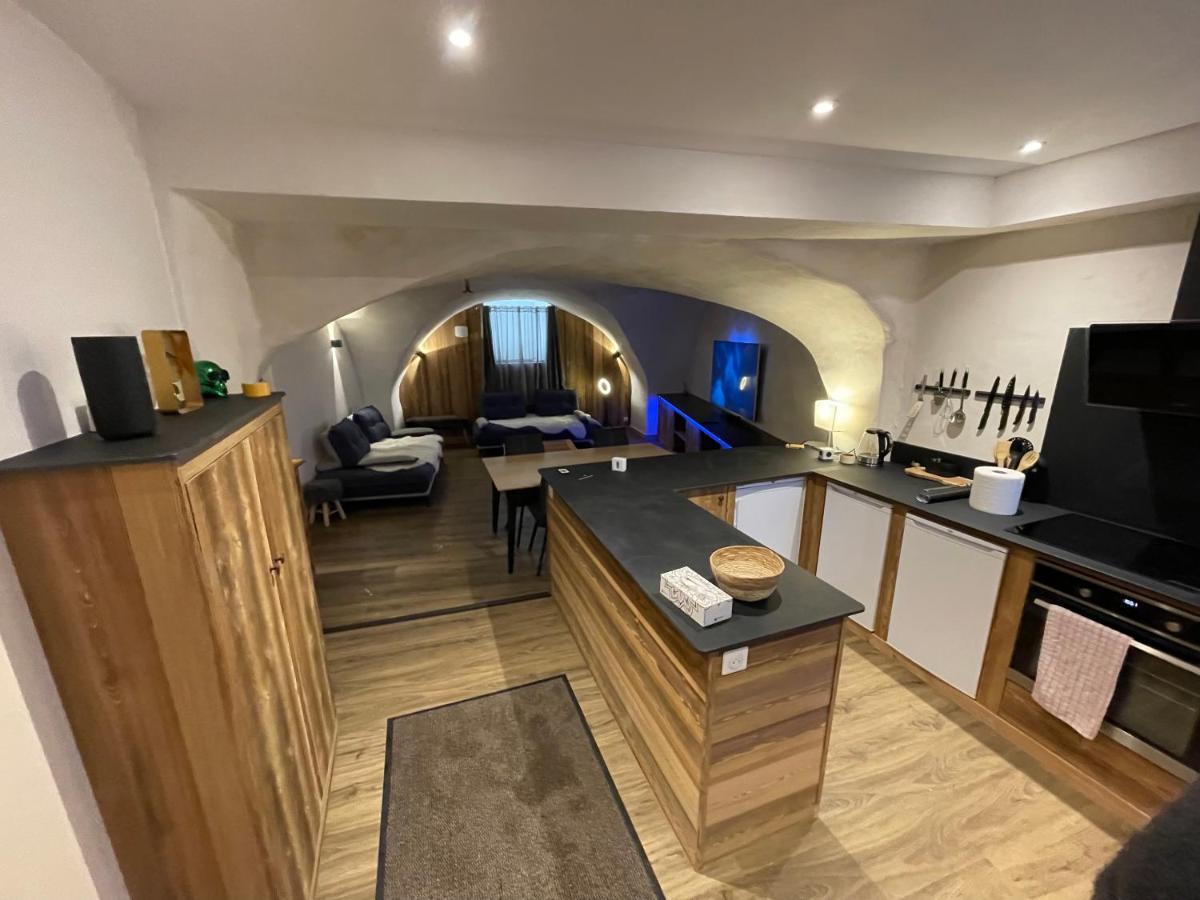 Le Monêtier-les-Bains Maison Stabatio Appartement Pierre מראה חיצוני תמונה