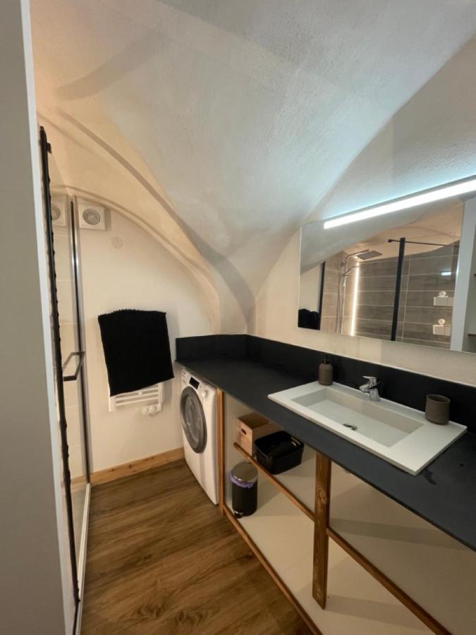 Le Monêtier-les-Bains Maison Stabatio Appartement Pierre מראה חיצוני תמונה